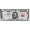 Image 2 : 1963 $5 Red seal United States Note Grades Select AU