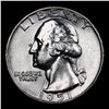 Image 2 : 1951-d Washington Quarter 25c Grades Unc Details