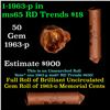 Image 1 : Shotgun Lincoln 1c roll, 1963-p 50 pcs Steel-Strong Wrapper.