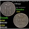 Image 1 : Russia 1855 1 EM Denga (1/2 Kopek) C# 148.1 Grades vf++