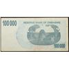 Image 2 : 2006 Zimbabwe 100,000 Dollars Emergency Bearer Cheque P# 48b Grades Choice AU/BU Slider
