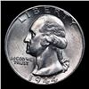 Image 2 : 1944-p Washington Quarter 25c Grades Select Unc