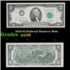 Image 1 : 1976 $2 Federal Reserve Note Grades Choice AU/BU Slider