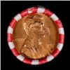 Image 2 : Shotgun Lincoln 1c roll, 1979-d 50 pcs Bank Wrapper.