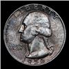 Image 2 : 1956-p Washington Quarter 25c Grades GEM++ Unc