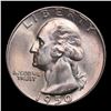 Image 2 : 1950-s Washington Quarter 25c Grades GEM Unc