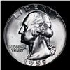 Image 2 : 1959-p Washington Quarter 25c Grades GEM Unc