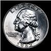 Image 2 : 1962-d Washington Quarter 25c Grades GEM+ Unc