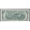 Image 3 : 1976 $2 Federal Reserve Note 1st Day of Issue, with Stamp Grades Gem CU