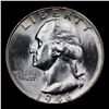 Image 2 : 1946-s Washington Quarter 25c Grades GEM Unc