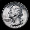Image 2 : 1950-p Washington Quarter 25c Grades Choice+ Unc