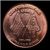 Image 8 : Lot of 4 1oz .999 Commerative Copper Medalions