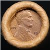 Image 3 : Mixed small cents 1c orig shotgun roll, 1917-s Wheat Cent, 1863 Indian Cent other end, Brinks Wrappe