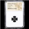 Image 2 : NGC Thessaly, Phalanna Mid-late 4th Century BC AE13 (2.60g) obv. Zeus peloris rev. Nymph Graded VF B