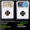 Image 1 : NGC Kingdom of Macedon Antigonus II Gonatas AE18 (3.68g) 277-239 BC obv. Athena rev. Pan and Trophy 
