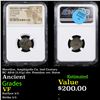 Image 1 : NGC Macedon, Amphipolis Ca. 2nd Century BC AE18 (5.27g) obv. Poseidon rev. Horse Graded VF By NGC