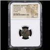 Image 2 : NGC Macedon, Amphipolis Ca. 2nd Century BC AE18 (5.27g) obv. Poseidon rev. Horse Graded VF By NGC