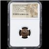 Image 2 : NGC Kingdom of Macedon Antigonus II Gonatas AE16 (3.07g) 277-239 BC obv. Athena rev. Pan and Trophy 