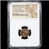 Image 2 : NGC Kingdom of Macedon Philip II, 359-336 BC AE Unit (5.10g) obv. Apollo Head left rev. Youth on Hor