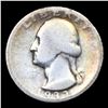 Image 2 : 1932-d Washington Quarter 25c Grades g, good