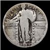 Image 2 : 1927-p Standing Liberty Quarter 25c Grades f, fine