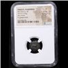 Image 2 : NGC Thrace, Maroneia 4th Century BC AE14(3.56g) obv horse rv grape arbor Graded Fine By NGC