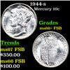 Image 1 : 1944-s Mercury Dime 10c Grades GEM++ FSB