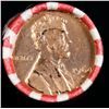 Image 2 : Shotgun Lincoln 1c roll, 1964-d 50 pcs Bank Wrapper.