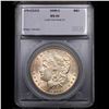 Image 4 : ***Auction Highlight*** 1879-cc/cc Morgan Dollar Vam-3 Top 100 WOW! $1 Graded ms64 BY SEGS (fc)