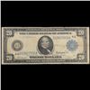 Image 2 : 1914 $20 Large Size Federal Reserve Note (Cleveland, OH) Sig. Burke & Houston Fr-978 Grades vf++