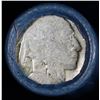 Image 2 : Buffalo Nickel Shotgun Roll in Old Bank Style 'Bell Telephone'  Wrapper 1927 &d Mint Ends
