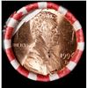 Image 2 : Shotgun Lincoln 1c roll, 1996-d 50 pcs Bank Wrapper.