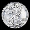 Image 2 : 1942-p Walking Liberty Half Dollar 50c Grades Select Unc