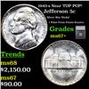 Image 1 : 1943-s Jefferson Nickel Near TOP POP! 5c Graded ms67+ BY SEGS