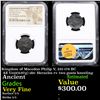Image 1 : NGC Kingdom of Macedon Philip V, 221-179 BC AE Unit(6.97g) obv Heracles rv two goats kneeling Graded