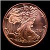 Image 2 : Lot of 4 1oz .999 Commerative Copper Medalions