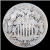 Image 2 : 1870 Shield Nickel 5c Grades g+