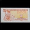 Image 2 : 1991 Ukraine Control Coupon Issue 1 Karbovanets Banknote P# 81a Grades Choice CU