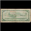 Image 3 : 1954 Canada $1 Banknote P# 74a Grades vf+