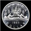 Image 3 : ***Auction Highlight*** 1963 Canada Dollar $1 Graded ms67+ PL By SEGS (fc)