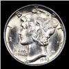 Image 2 : 1943-p Mercury Dime 10c Grades GEM++ Unc