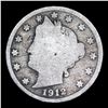 Image 2 : 1912-d Liberty Nickel 5c Grades vg, very good