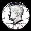 Image 2 : Proof 1969-s Kennedy Half Dollar 50c Grades GEM++ Proof
