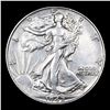 Image 2 : 1942-p Walking Liberty Half Dollar 50c Grades Select AU