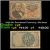 Image 1 : 1874 25c Fractional Currency, 5th Issue Grades vg, very good