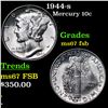 Image 1 : 1944-s Mercury Dime 10c Grades GEM++ FSB