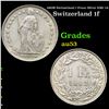 1963B Switzerland 1 Franc Silver KM# 24 Grades Select AU