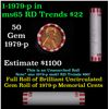 Image 1 : Shotgun Lincoln 1c roll, 1979-p 50 pcs Bank Wrapper.