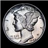 Image 2 : 1942-d Mercury Dime 10c Grades GEM+ FSB