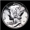 Image 2 : 1943-p Mercury Dime 10c Grades GEM Unc